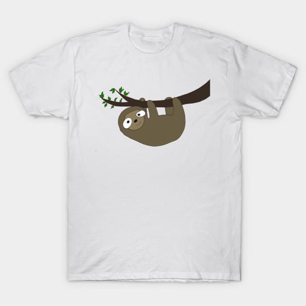 Sloth T-Shirt by wildmagnolia